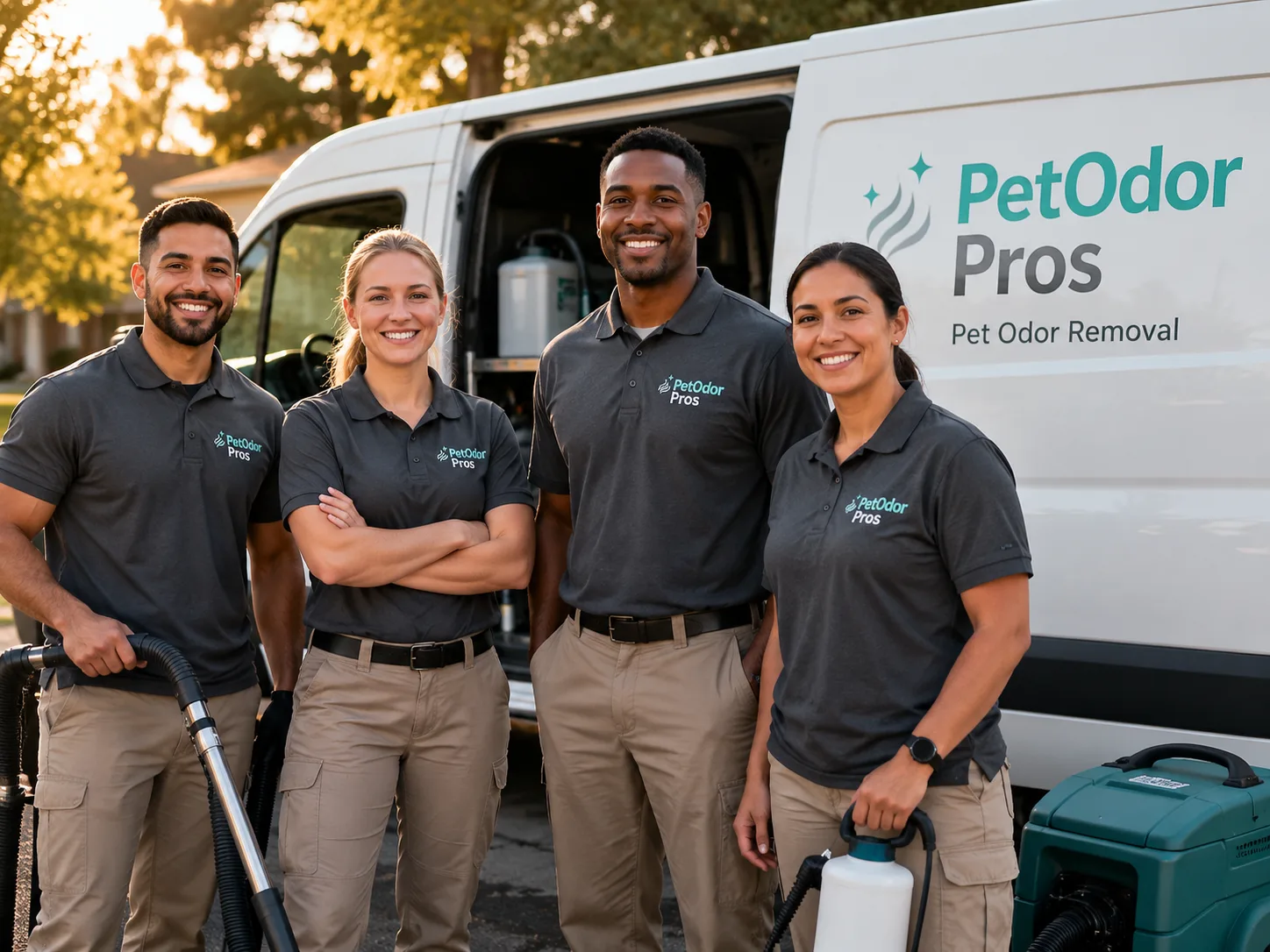 Pet Odor Removal team serving Ivanhoe, CA
